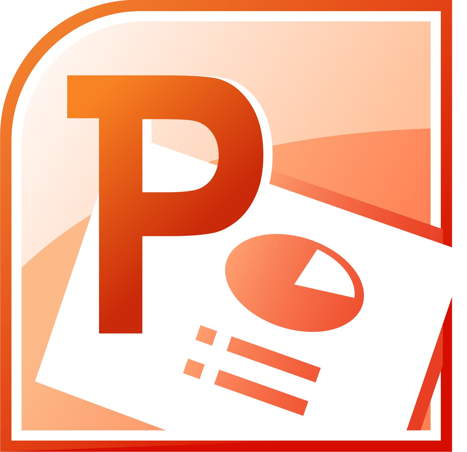 p logo